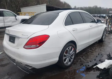 2017 Mercedes-Benz C 300 4Matic from USA, damaged, VIN 55SWF4KB7HU206023